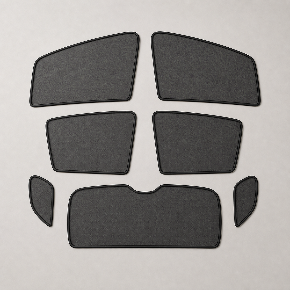 7-Piece Magnetic Mesh Side & Rear Window Shade Set - Compatible with Honda CR-V (2023-2025), product image 1 of 6