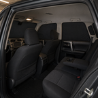 8-Piece Full-Cabin Blackout Shade Set - Compatible with Toyota 4Runner (2010-2024) installed in a quiet parked cabin
