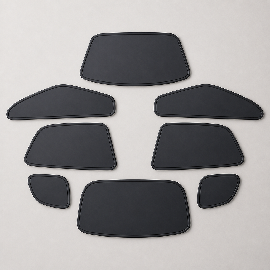 8-Piece Full-Cabin Blackout Shade Set - Compatible with Ford Explorer (2020-2025), product image 2 of 6