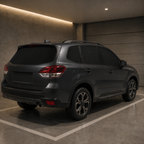 8-Piece Full-Cabin Blackout Shade Set - Compatible with Subaru Forester (2019-2025) on a safely parked vehicle
