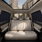 4-Piece Magnetic Track Side-Window Privacy Shade Set - Compatible with Tesla Model Y (2020-2024), product image 6 of 6